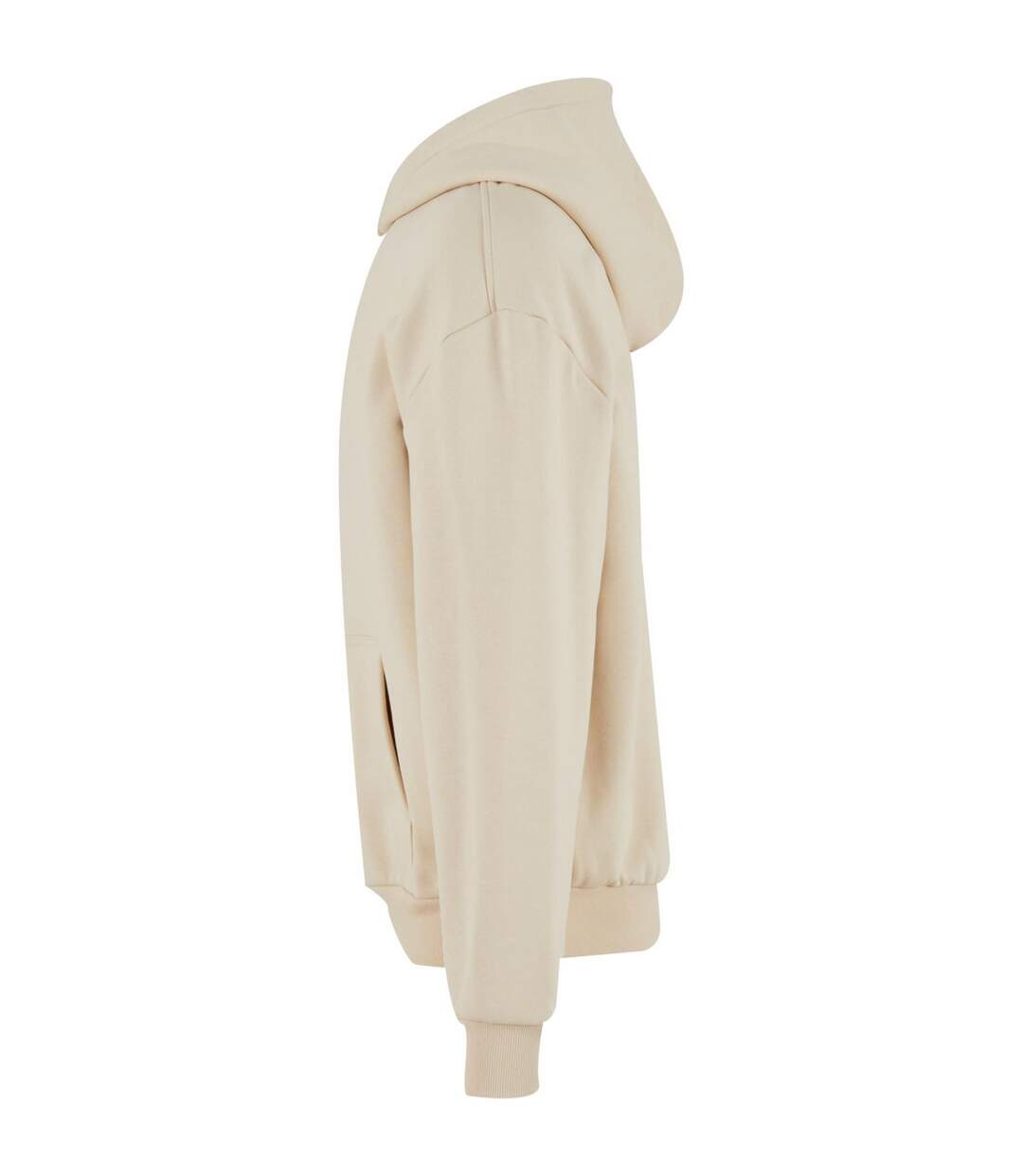 Sweat À Capuche Surdimensionné Ultra Lourd Pour Hommes Sable Build Your Brand-3