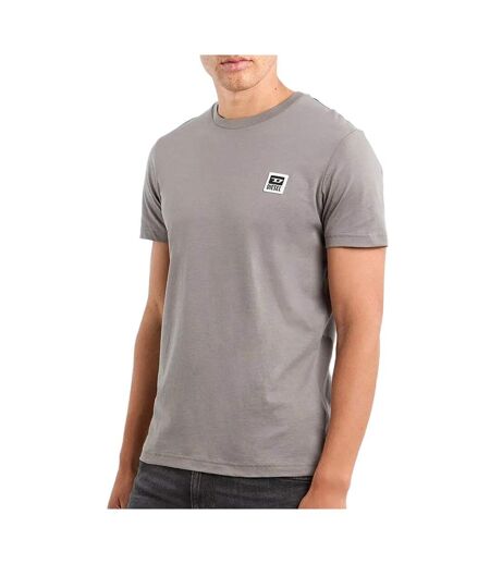 T-shirt gris homme diesel t-diegos - l