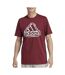 T-shirt bordeaux homme adidas m fld bos logo-1