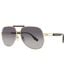 Lunettes De Soleil Motif/style Dégradé Homme Taille Unique Jaune Or Gris Foncé Marc Jacob-2