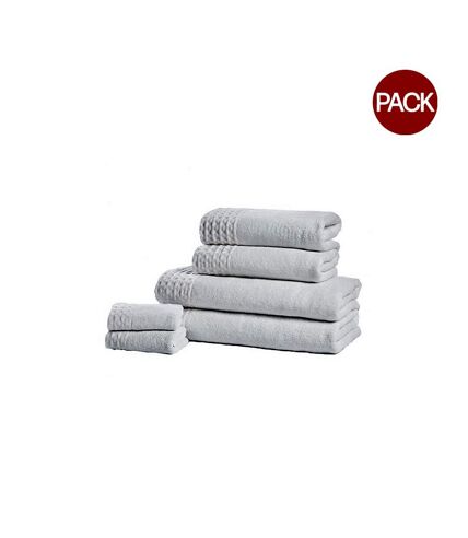 Pack of 6  Retreat towel set  one size white Bedding & Beyond