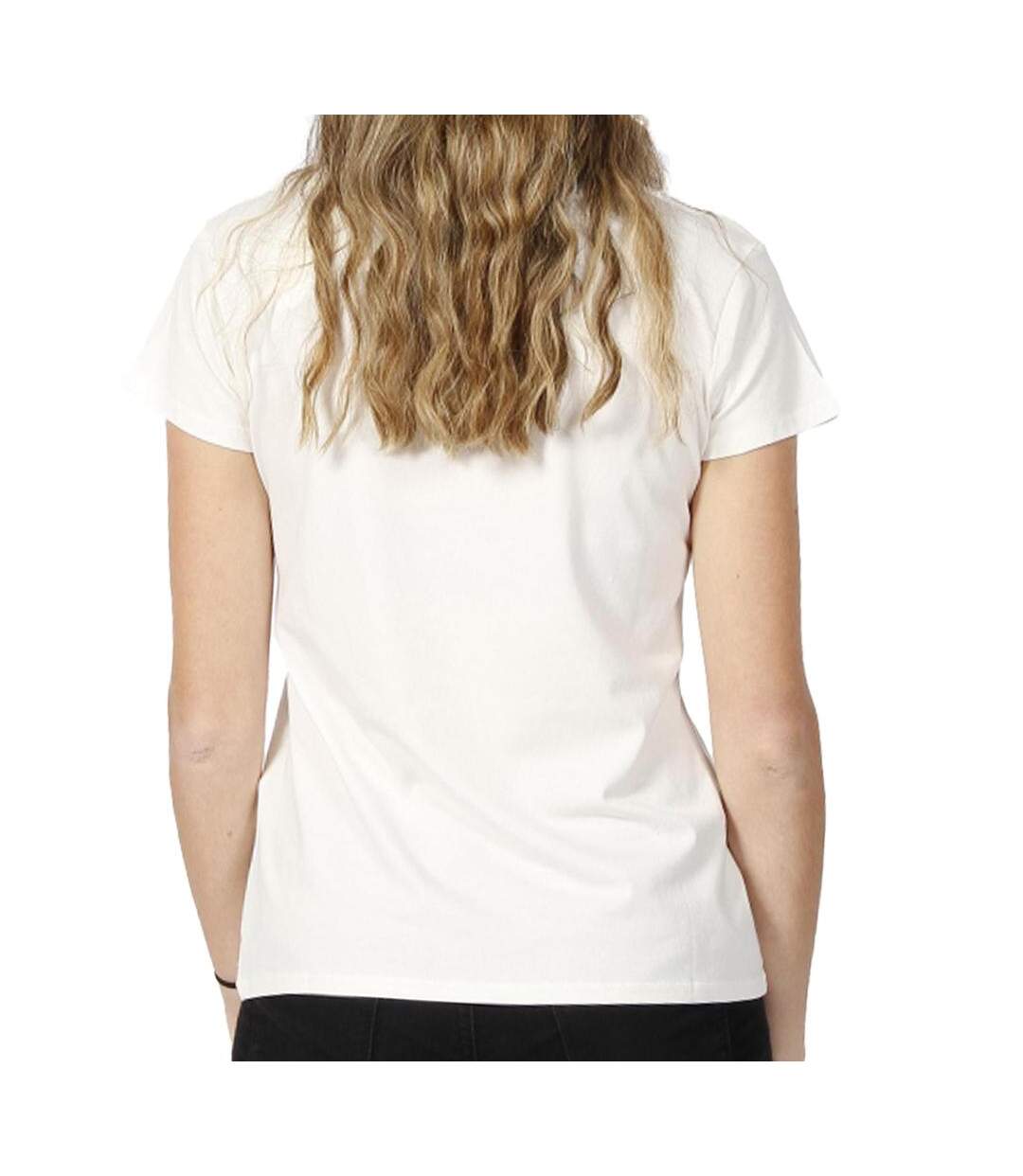 T-shirt Blanc Femme Teddy Smith Mia - XS