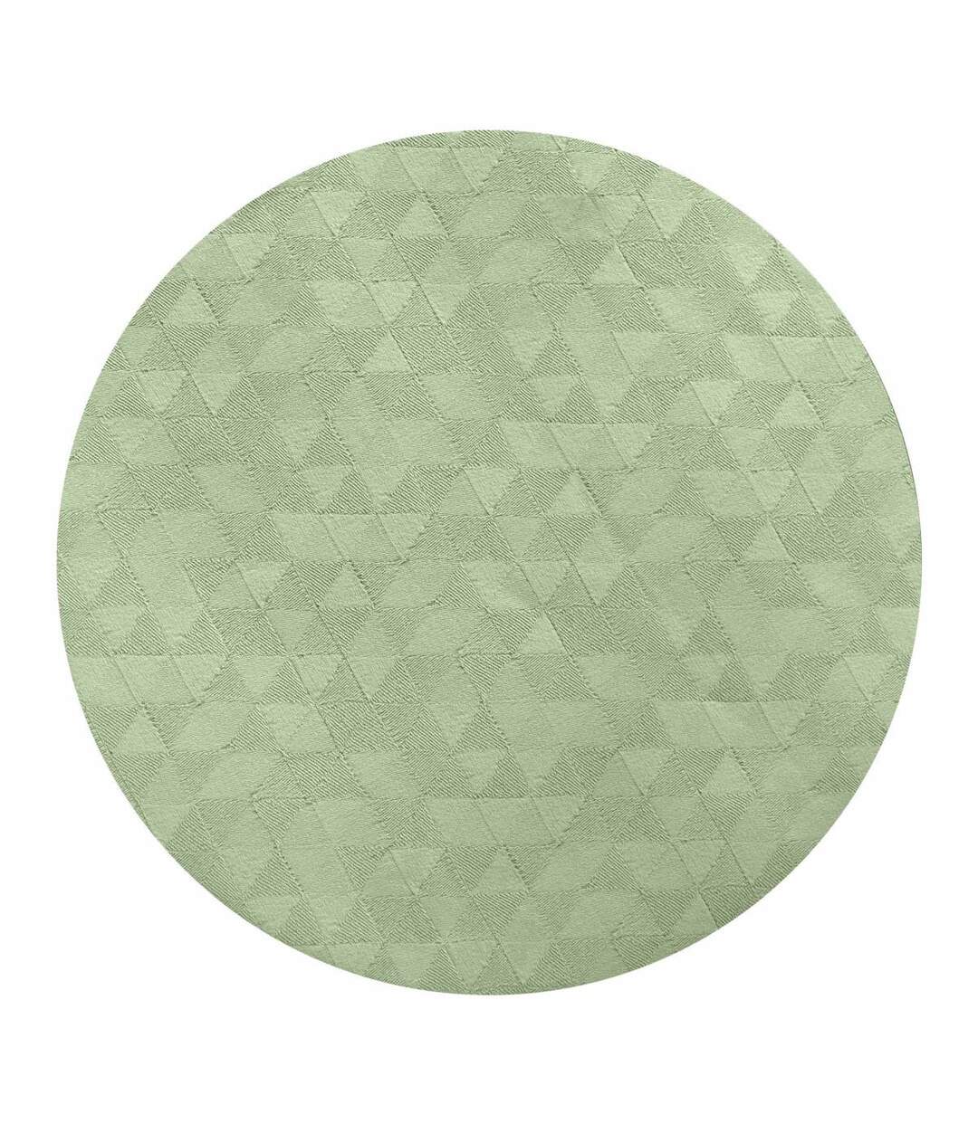Set de Table Rond Delta 38cm Vert Sauge-1