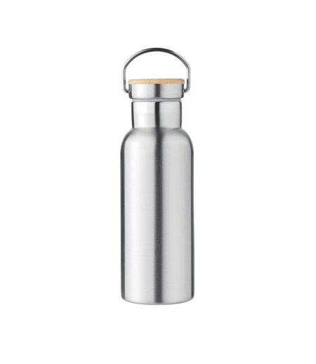 Helsinki 500ml flask one size matt silver MidOcean