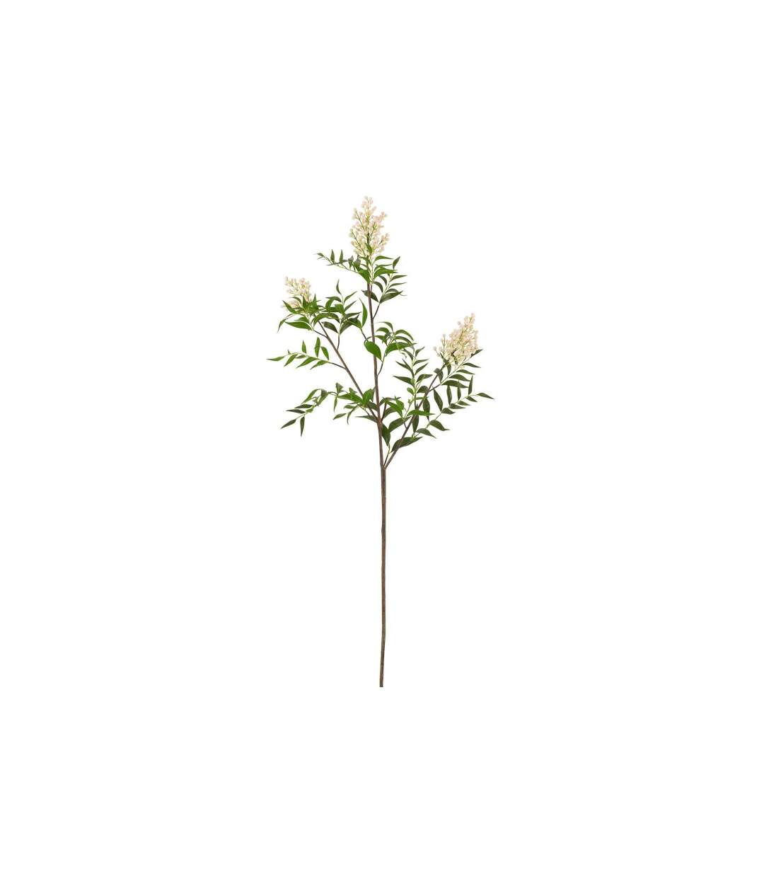 Fleur Artificielle 3 Branches Baies 129cm Vert-1