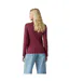 Womens/ladies Slim Turtleneck Burgundy Levis-3