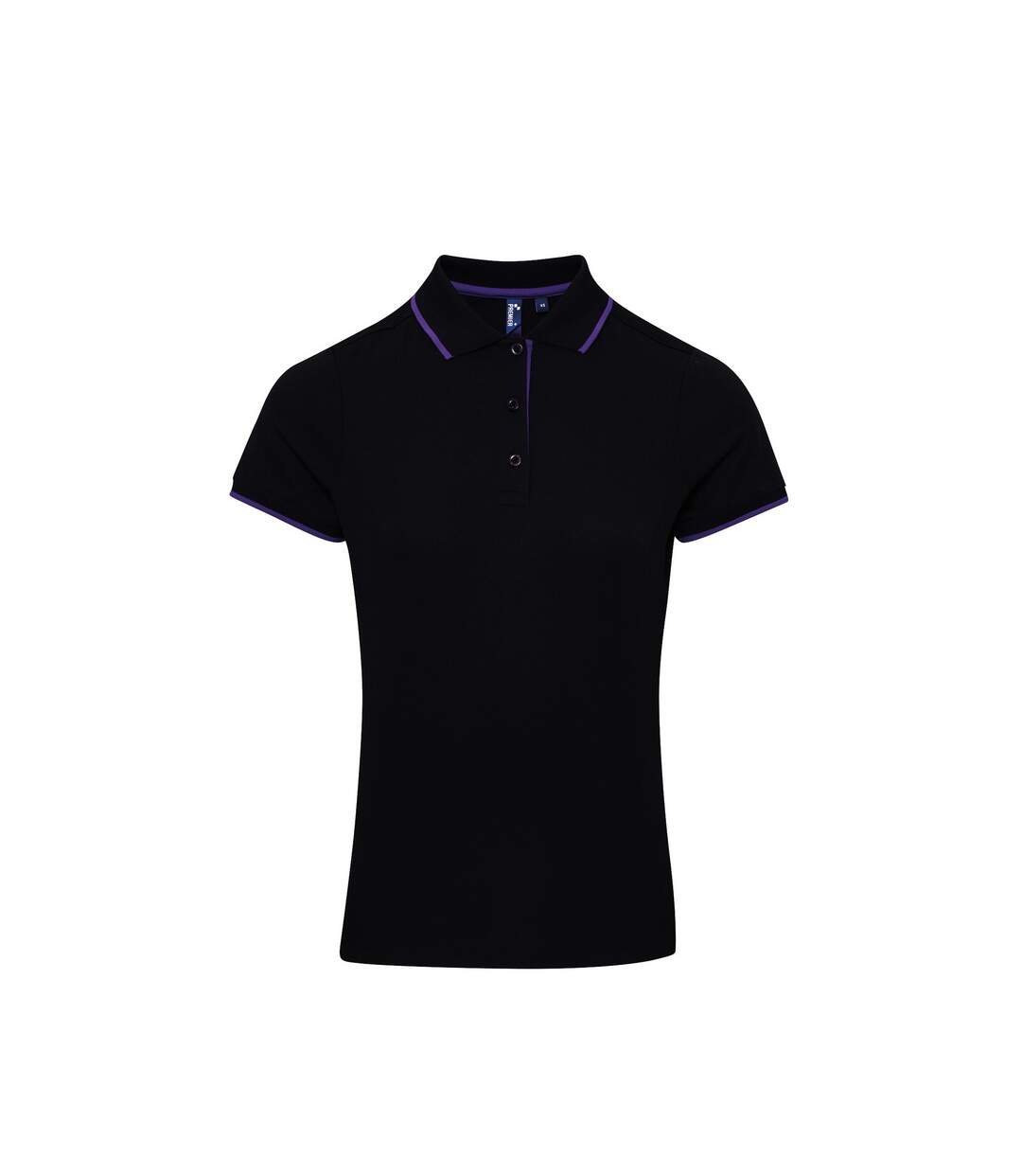 Coolchecker polo sport femme noir/rouge Premier