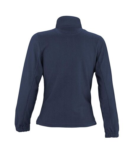 SOLS Womens/Ladies North Full Zip Fleece Jacket (Navy)