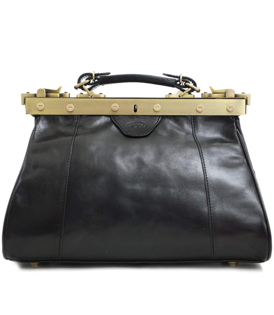 Katana - Sac à main en cuir Doctor Bag - noir - 6506-2