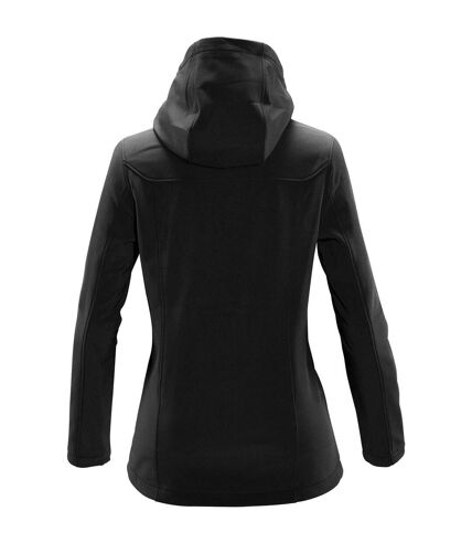 Stormtech Womens/Ladies Orbiter Soft Shell Jacket (Black/Dolphin) - UTRW8092