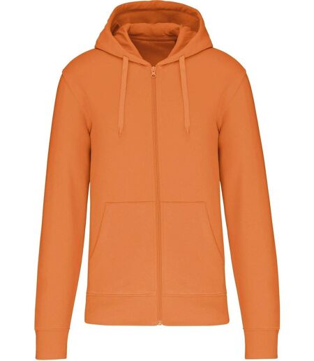 Veste à capuche zippé écoresponsable - homme - K4030 - orange