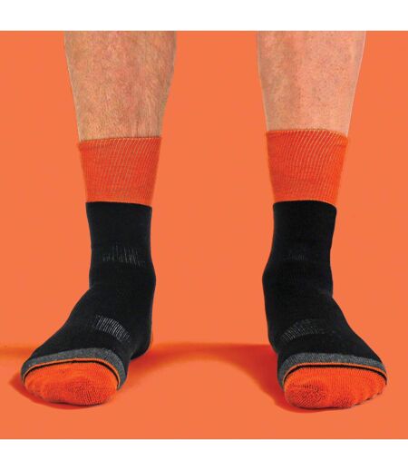 3 Pack Mens Cushioned Anti Blister Dual Layer Hiking Socks