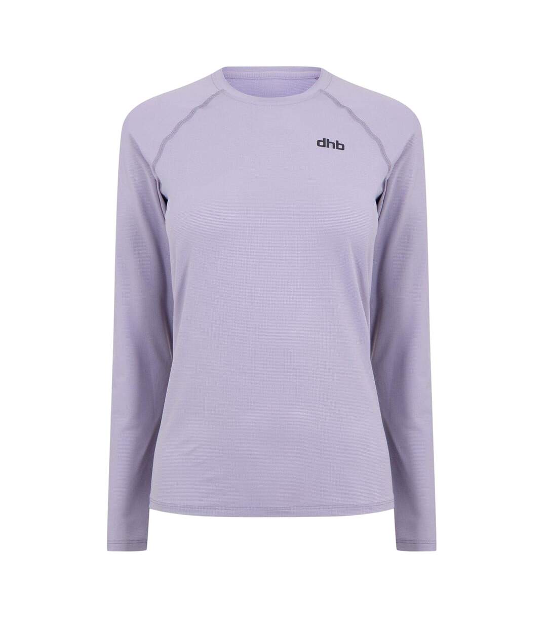 Haut Manches Longues Motif/style Uni Aeron 2.0 Femme Lavande Gris Dhb-1