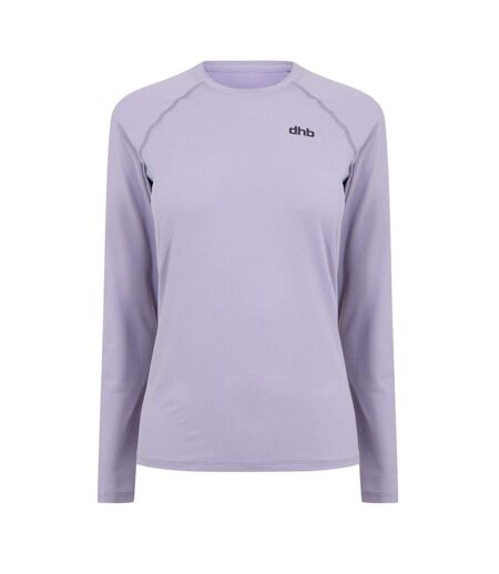 Haut Manches Longues Motif/style Uni Aeron 2.0 Femme Lavande Gris Dhb