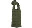 Doudoune longue sans manches - RY5076 - vert army-2
