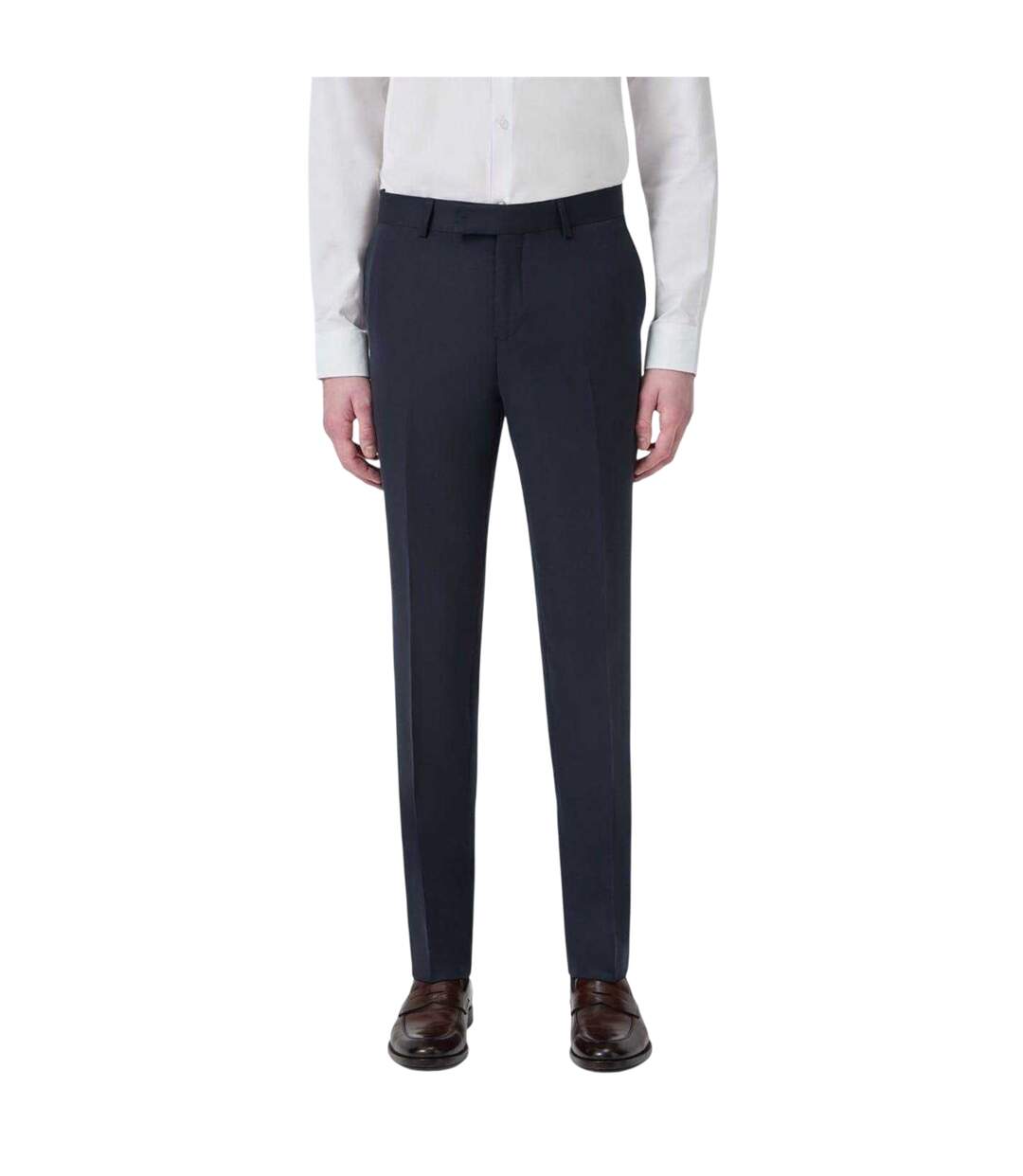 Pantalon Habillé Homme Bleu Marine Twisted Tailor-4