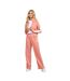 Haut de survêtement femme corail SikSilk-3