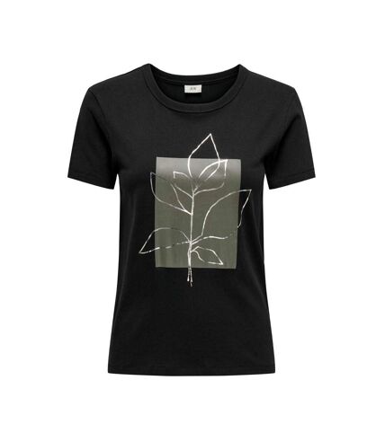 T-shirt Noir Femme JDY Michigan Life - L