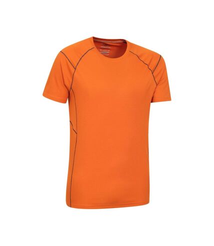 Mountain Warehouse Mens Approach Lightweight Hiking T-Shirt (Orange) - UTMW2490