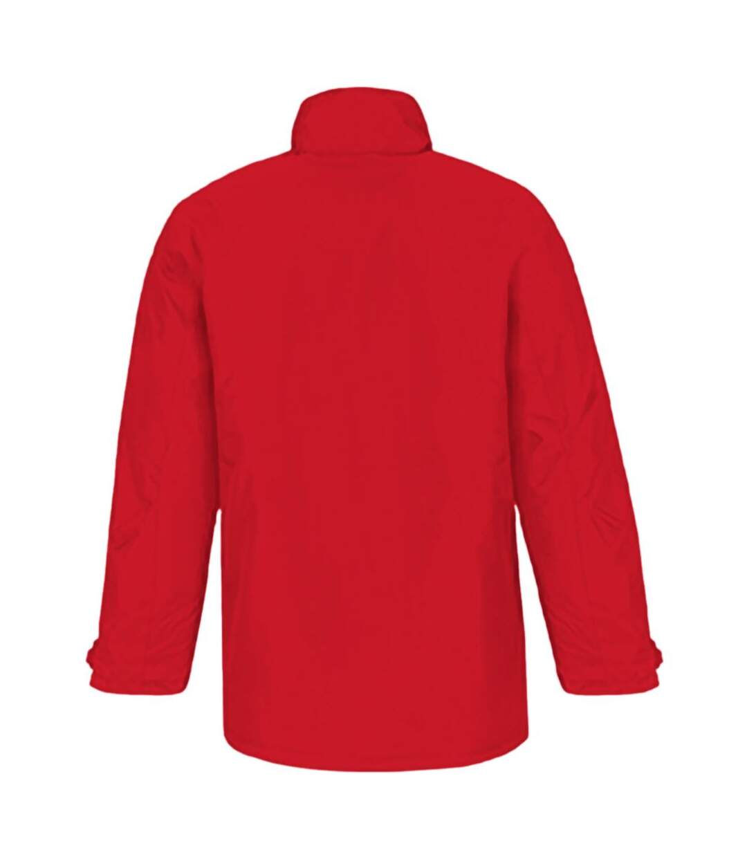 B&c Mens Real+ Premium Windproof Thermo-isolated Jacket Revêtement Pu Imperméable Rouge B And C-2