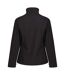 Regatta Ladies Uproar Softshell Wind Resistant Jacket (All Black) - UTRG1491