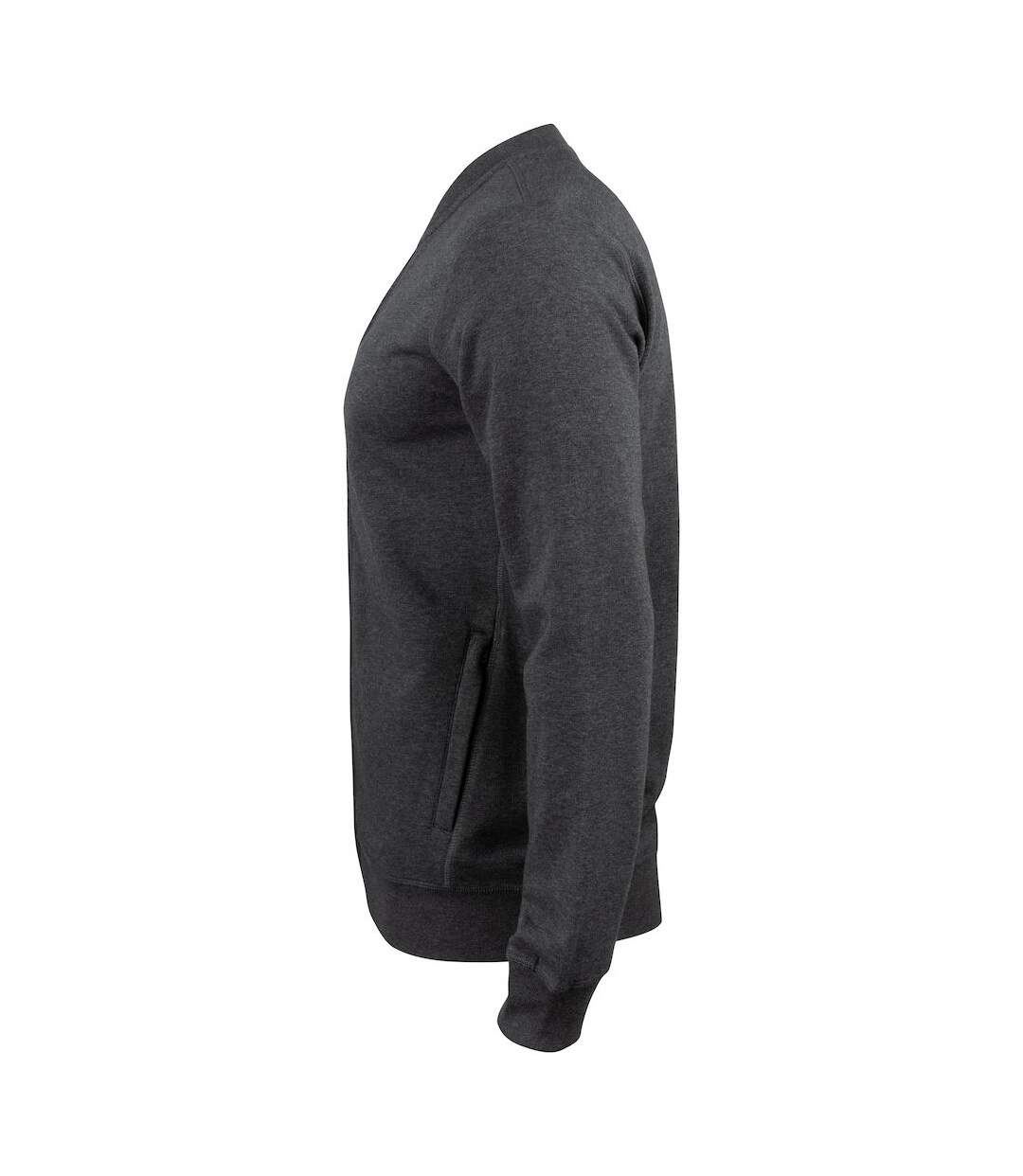 Veste Premium Oc Homme Anthracite Chiné Clique-3