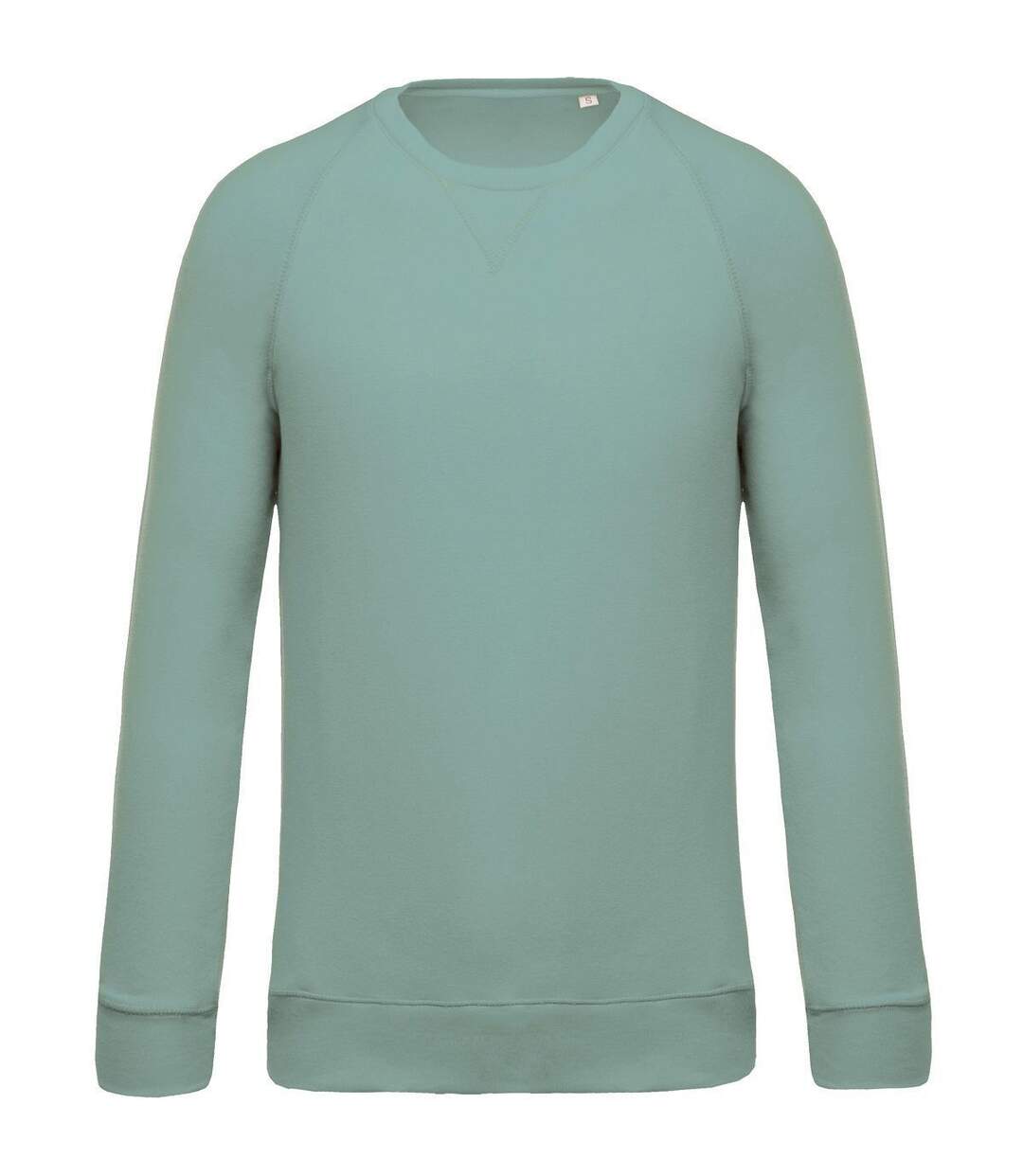 Sweat shirt coton bio - Homme - K480 - vert amande