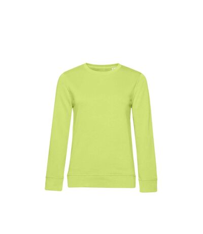 B&C Sweat-shirt biologique pour femmes/femmes (Vert citron) - UTBC4721