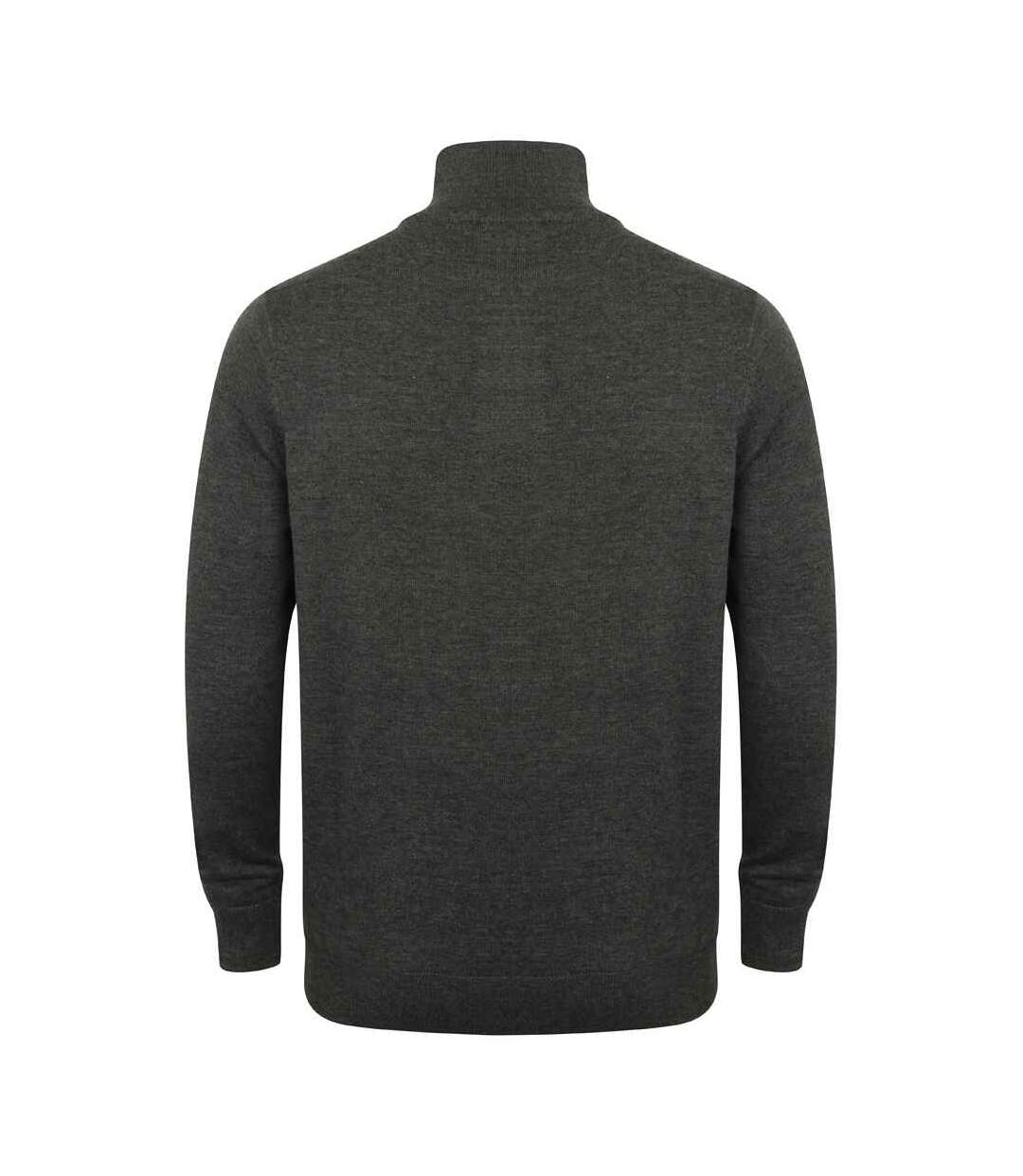 Pull Homme Gris Chiné Henbury-2