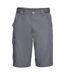 Short De Travail Unisexe Gris Russell-1