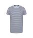 T-shirt Adulte Blanc Bleu Marine Oxford SF Men-1