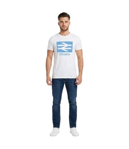 T-shirt Motif/style Icônes Citizens Homme Blanc AWD