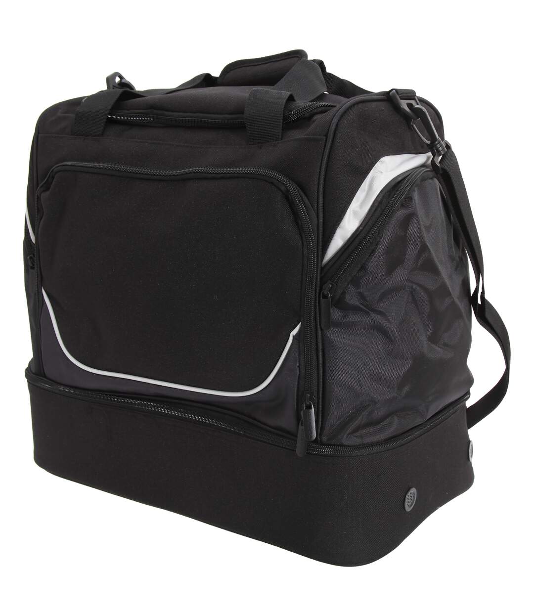 Sac De Voyage 40 Litres Taille Unique Noir Gris Clair Quadra-1
