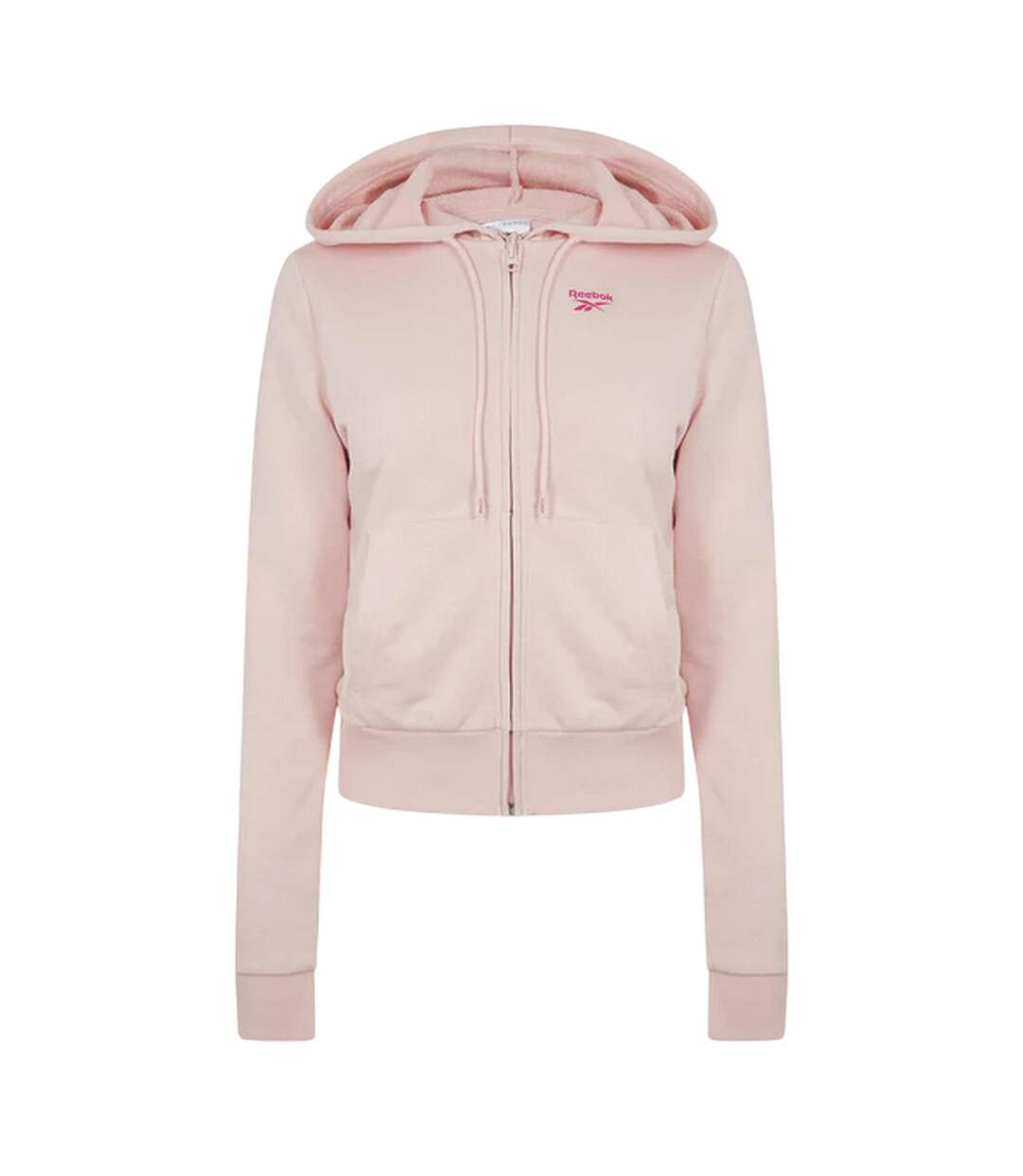 Veste À Capuche Femme Rose Clair Reebok-1
