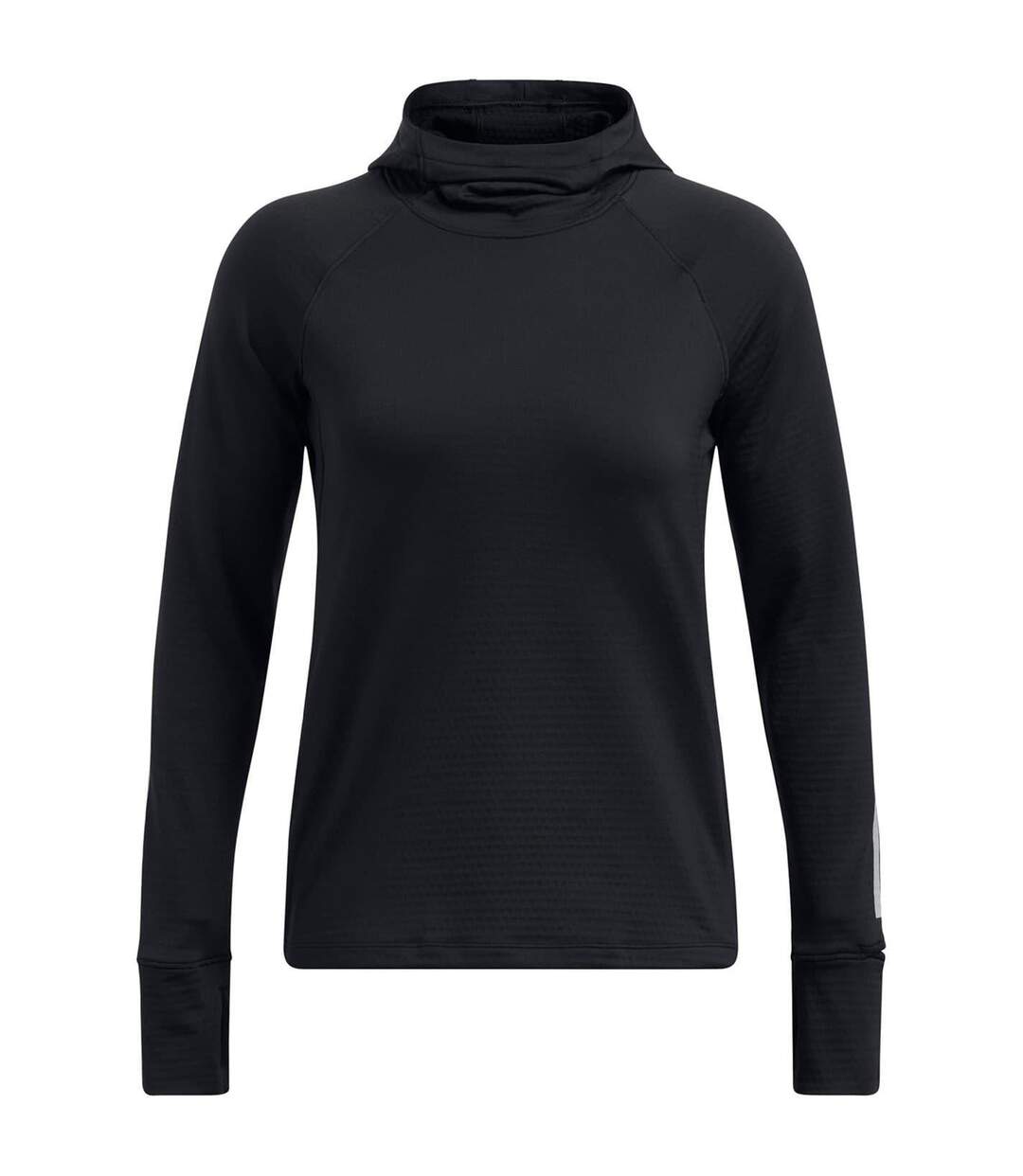 Sweat À Capuche Avec Cordons Course À Pied Femme Noir Under Armour-2