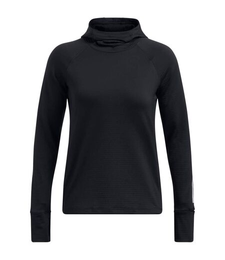 Sweat À Capuche Avec Cordons Course À Pied Femme Noir Under Armour
