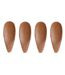 Lot de 4 Cuillères de Dégustation Eco 9cm Naturel-1