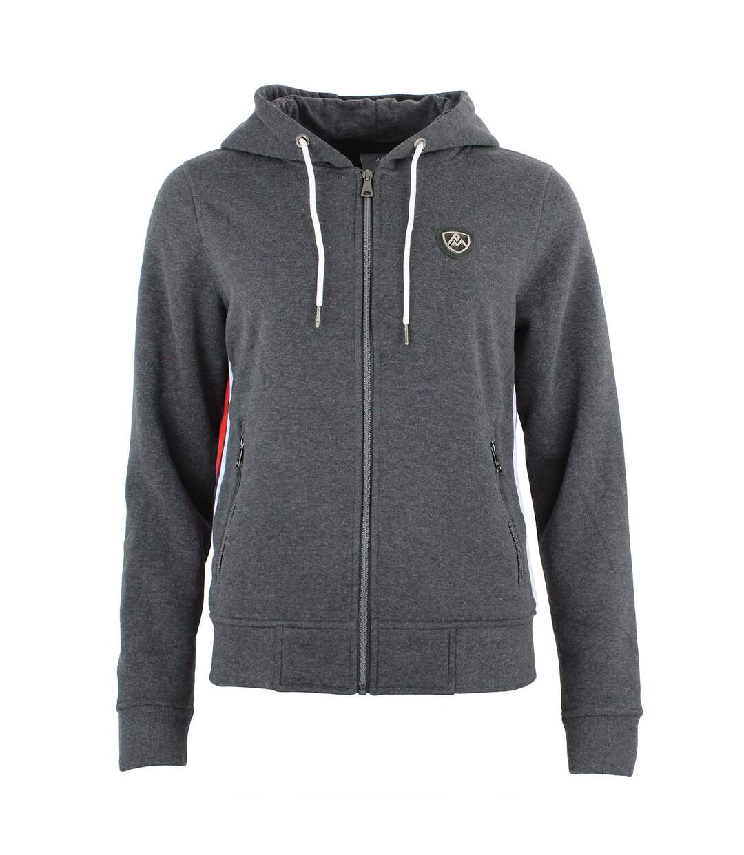 Sweat zippé à capuche femme ACHARLES-1