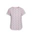 Womens/ladies cara flamingo casual top white Trespass-1