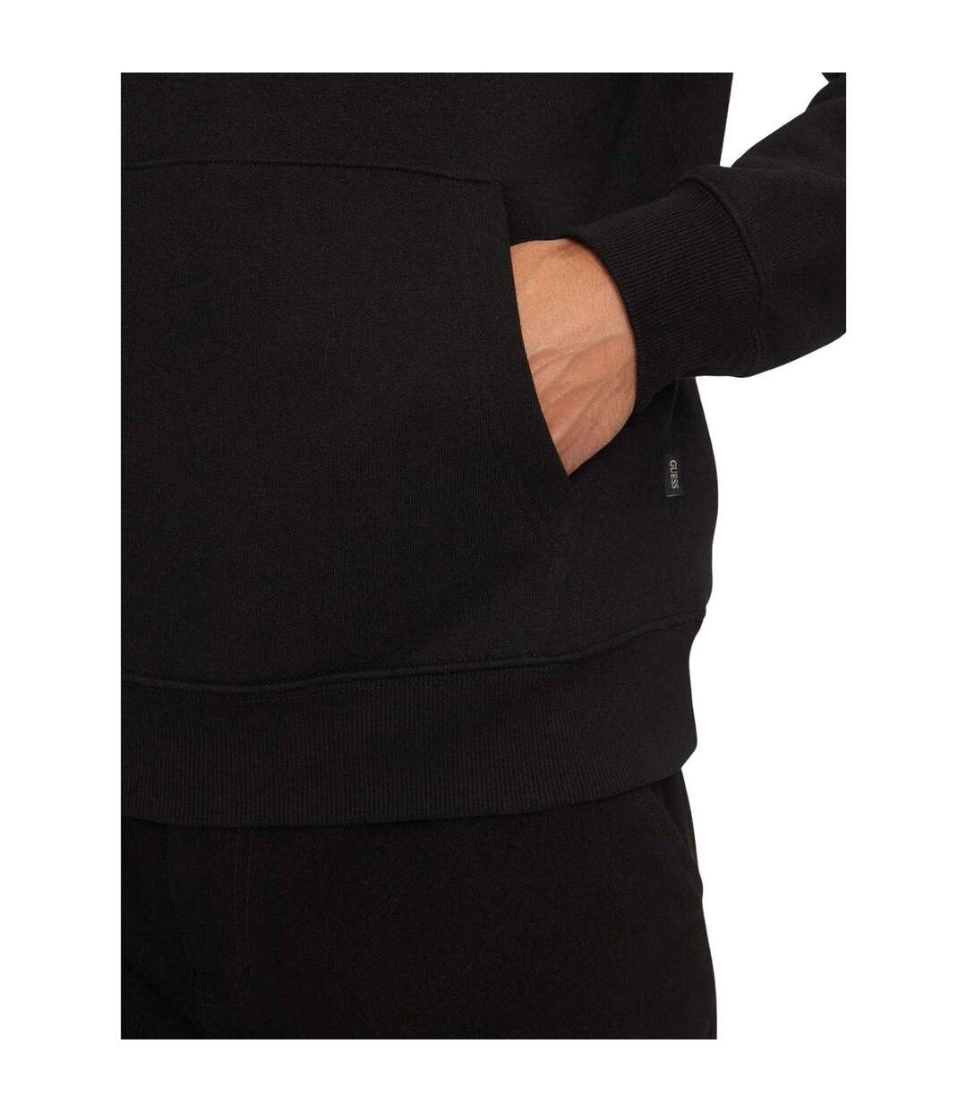 Sweat À Capuche Homme Noir Guess-4