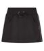 Womens/ladies Originals Ribbed Mini Skirt Black Puma-1