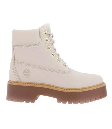 Bottines femme blanc cassé Timberland