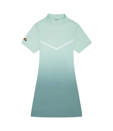 Robe T-shirt Motif/style Ombré Rosalo Femme Vert Clair Ellesse