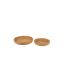 Lot de 2 Coupelles Déco Rotin 50cm Naturel