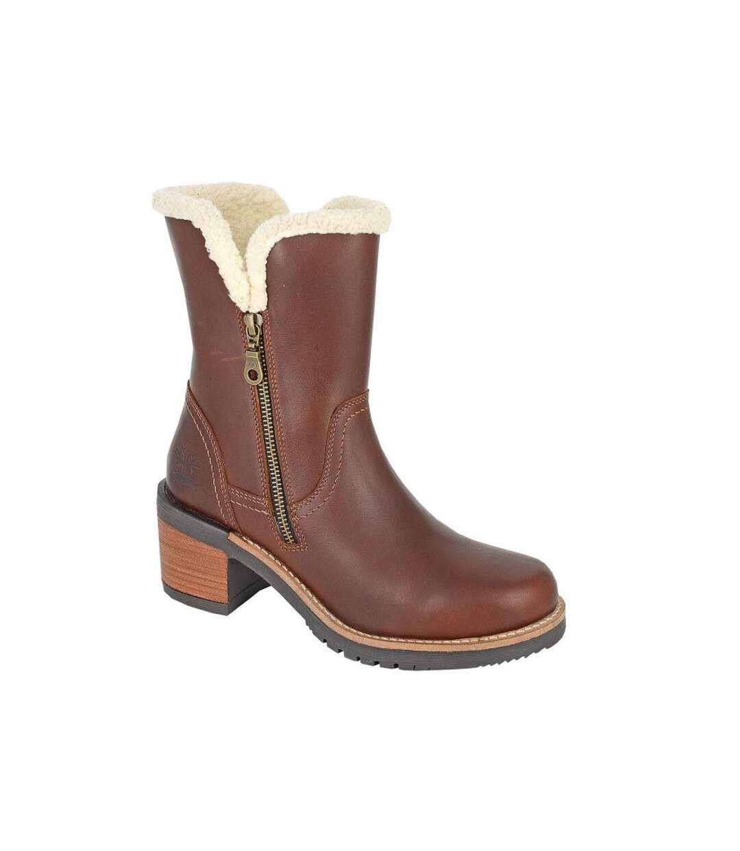 Bottines femme marron Woodland-1