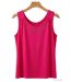 Axone TF344F Débardeur femme grande taille stretch fuchsia pour un look chic et lumineux-2