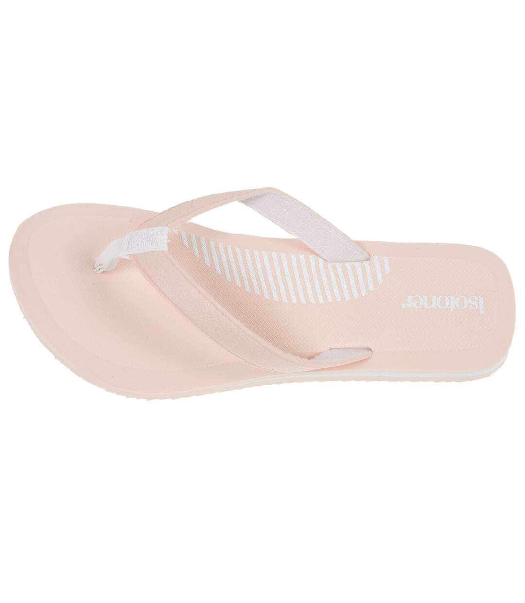 Isotoner Tongs femme confortables, dessus moelleux-2