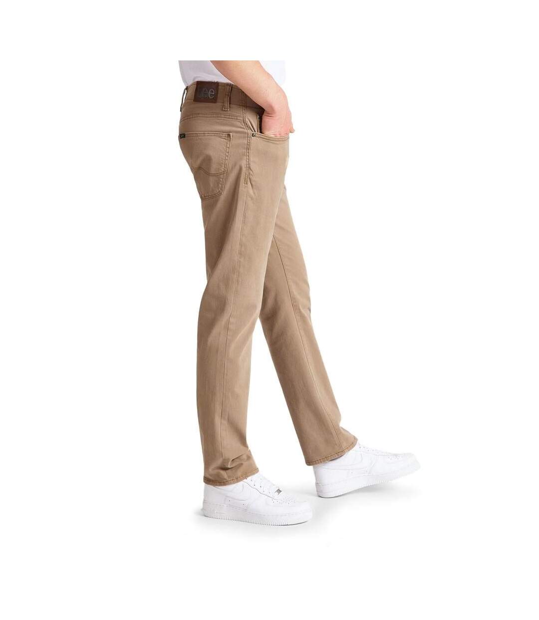 Pantalon Chino Beige Homme Lee Cougar - W31-L34-2