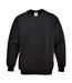 Portwest Unisex Adult Roma Sweatshirt (Black) - UTPW290