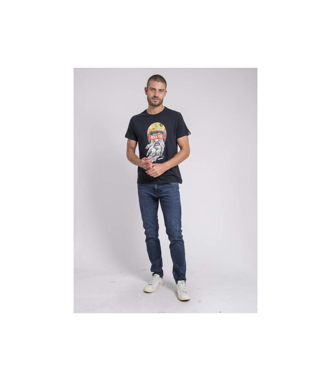 T-shirt col rond pur coton JOMODEK-4